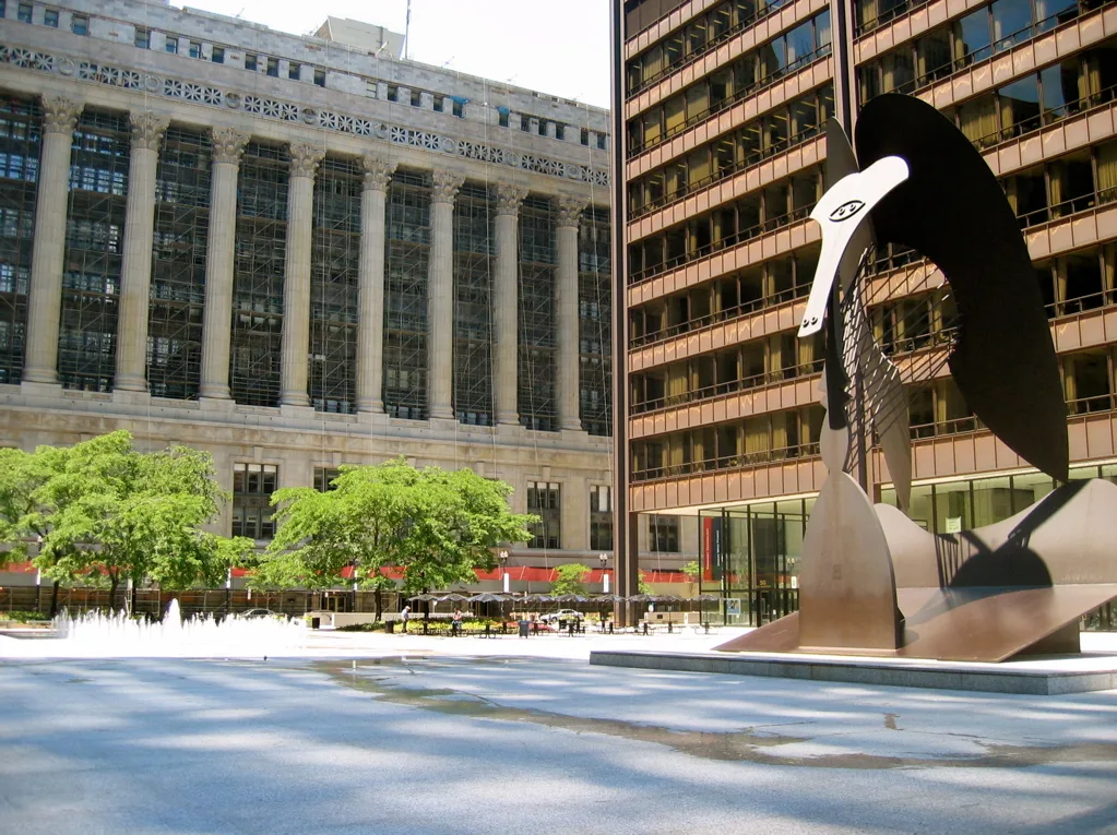 Chicago - Daley Plaza, Chicago, Illinois.