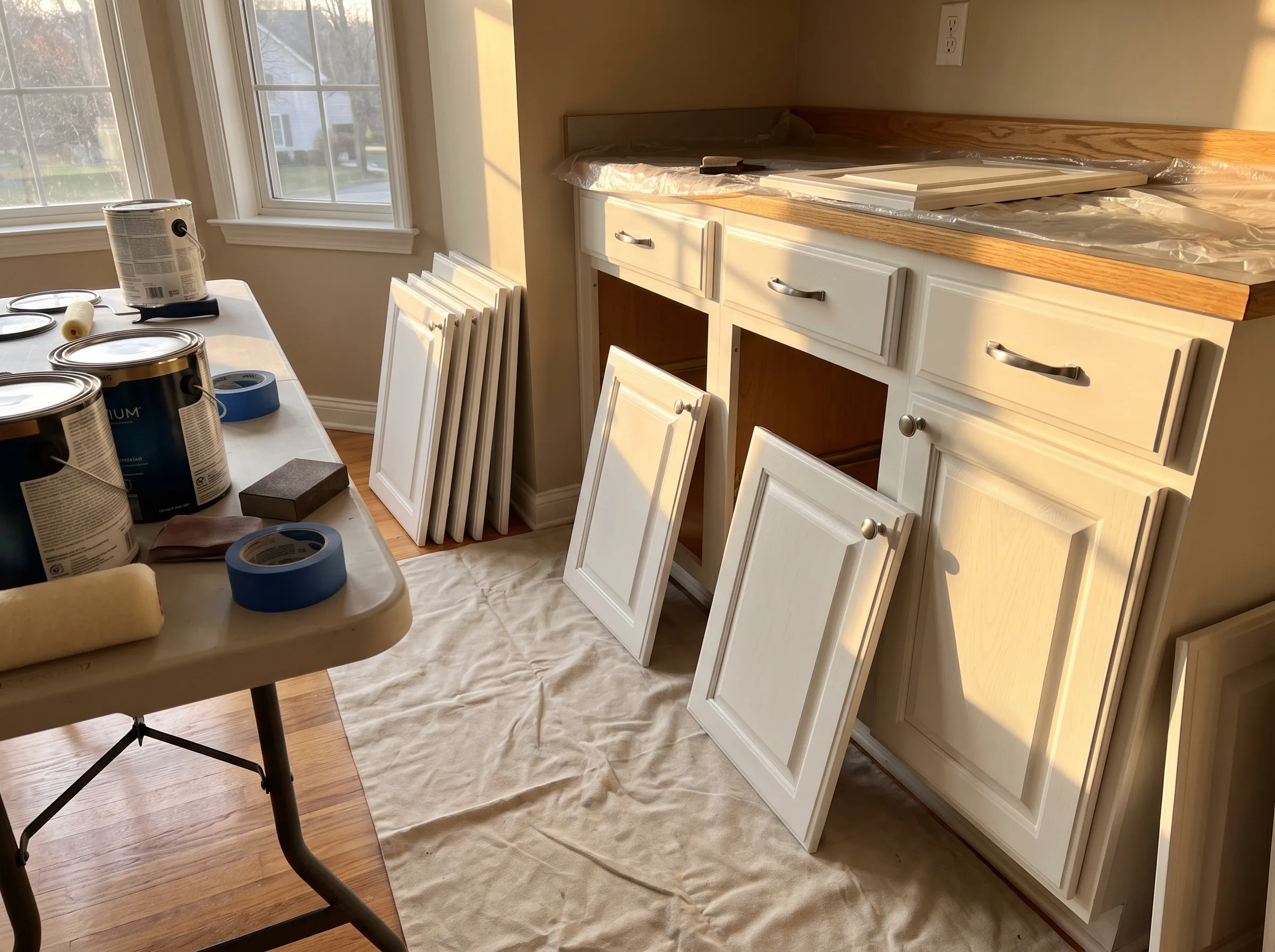 Cabinets painting