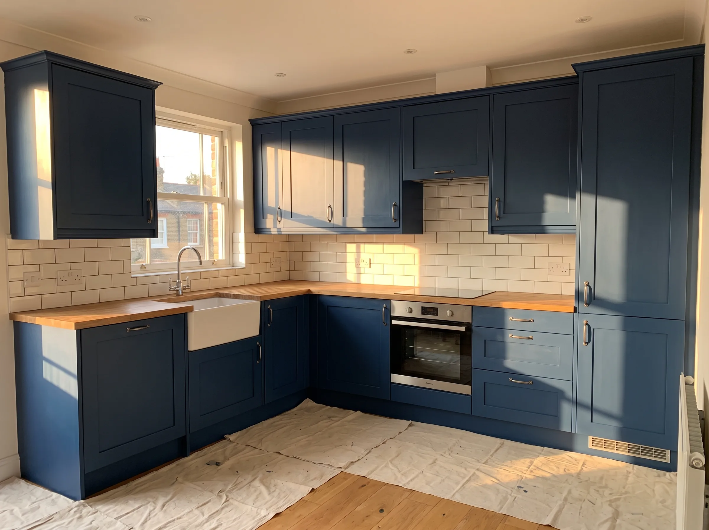 Kitchen cabinet painting
